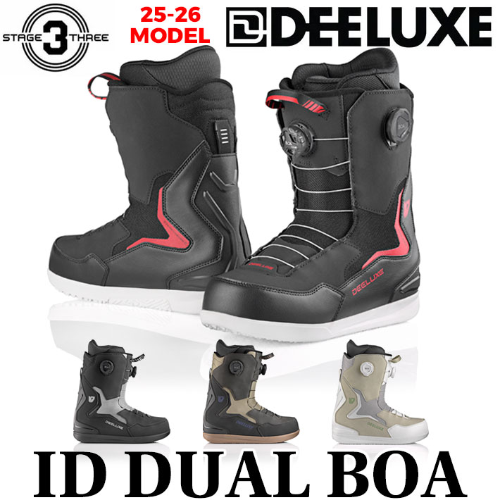 25-26 DEELUXE ブーツ ID DUAL BOA ディーラックス アイディーデュアルボア S3 サーモインナーライト BOOTS スノーボード 2025 2026 日本正規品