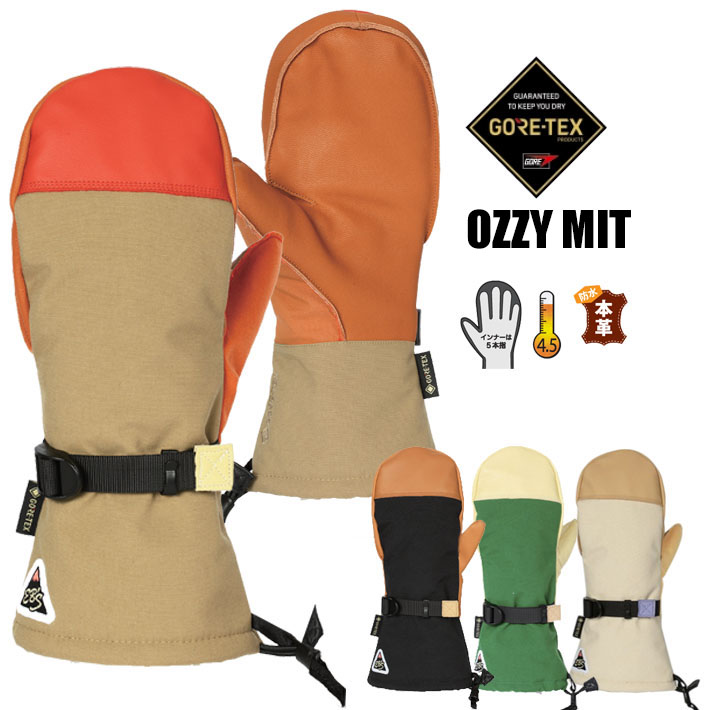 25-26 eb's スノーボード ミトングローブ  ゴアテックス OZZY MITT 4500006 エビス オジーミット GORE-TEX ebs [メール便発送商品]