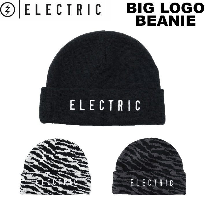 25-26 ELECTRIC エレクトリック ビーニー BIG LOGO BEANIE ニット帽 帽子 ニットビーニー スノーボード アウトドア 釣り 日本正規品