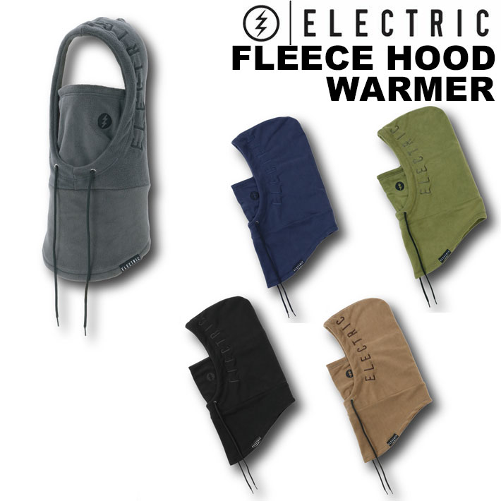 25-26 ELECTRIC エレクトリック フードウォーマ FLEECE HOOD WARMER フリース バラクラバ 防寒 スノーボード アウトドア 釣り 日本正規品