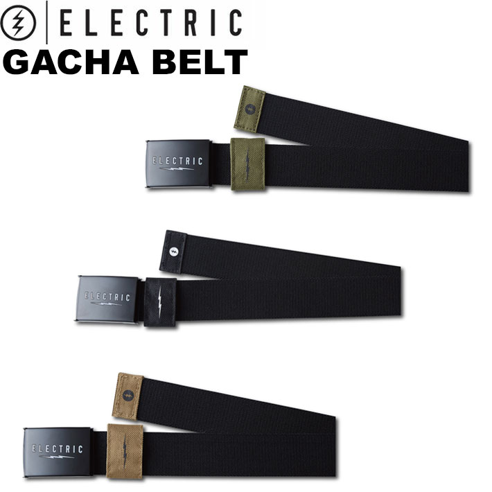 25-26 ELECTRIC エレクトリック ベルト GACHA BELT ガチャベルト スノーボード スケートボード アウトドア  日本正規品