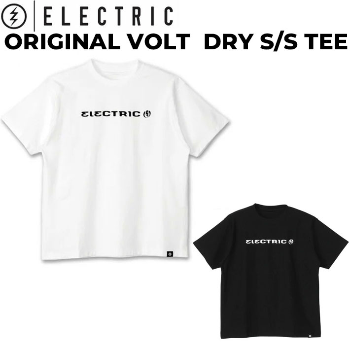 ELECTRIC エレクトリック Tシャツ 半袖 ORIGINAL VOLT DRY S／S TEE UVCUT 速乾 オリジナル ボルト ドライ サーフィン スケートボード 釣り フィッシング アウトドア ゴルフ 日本正規品