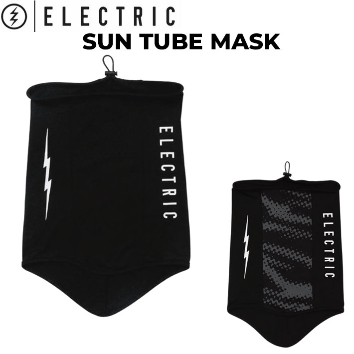 ELECTRIC エレクトリック フェイスマスク フェイスカバー SUN TUBE MASK サンチューブ マスク UVCUT 日焼け防止 接触冷感 ランニング サーフィン 釣り フィッシング アウトドア ゴルフ 日本正規品