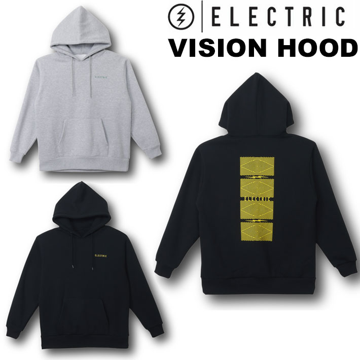 25-26 ELECTRIC エレクトリック パーカー VISION HOOD [1] プルオーバー フード フーディー スノーボード スケートボード ストリート ジム アウトドア 日本正規品