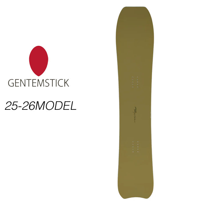 25-26 GENTEMSTICK ゲンテンスティック MANTARAY 154cm マンタレイ スノーボード パウダーボード 板 2025 2026 