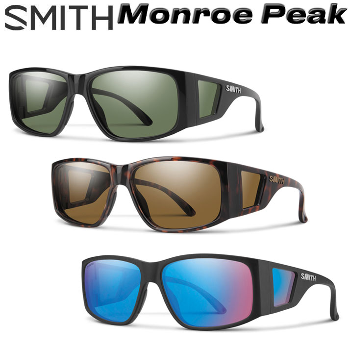 SMITH スミス サングラス [Monroe Peak モンローピーク] クロマポップ Chromapop 釣り フィッシング アウトドア キャンプ ビーチ 日本正規品