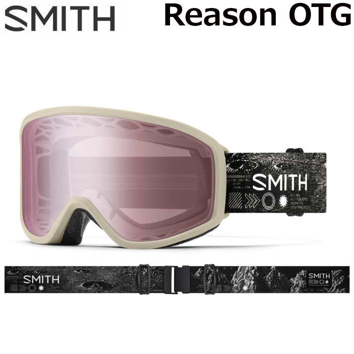 [予約商品] 25-26 SMITH ゴーグル スミス Reason OTG リーズン オーティージー Chalk Space Invader アジアンフィット スノーボード 2025 2026 日本正規品 [010276120]