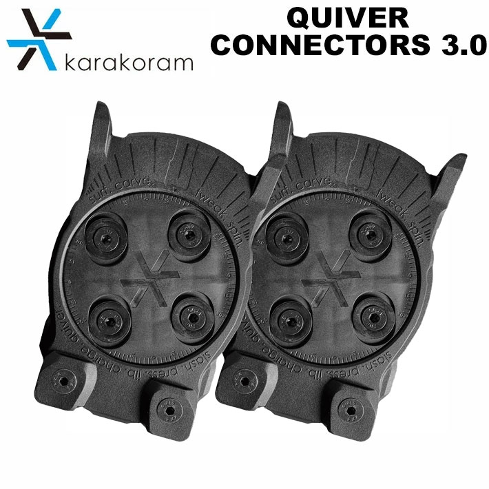 [予約商品] 26-27 Karakoram ビンディング QUIVER CONNECTORS 3.0 カラコラム クイーバー・コネクター 3.0 BINDING スプリットボード バックカントリー スノーボード バインディング 2026 2027 日本正規品