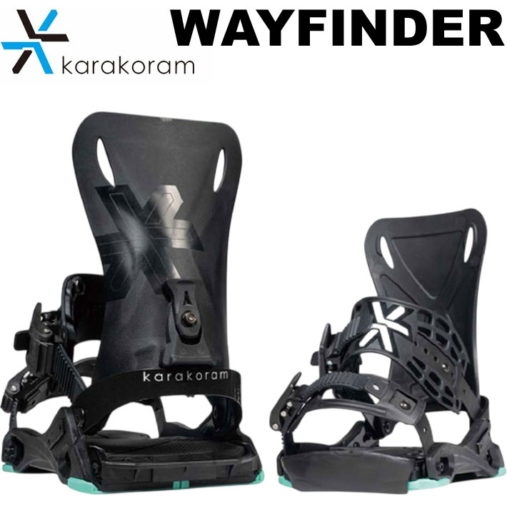 [予約商品] 26-27 Karakoram ビンディング WAYFINDER カラコラム ウェイファインダー レディース BINDING バックカントリー スノーボード バインディング 2026 2027 日本正規品
