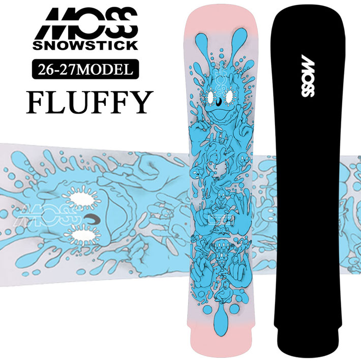 [予約商品] 26-27 MOSS SNOWSTICK パウダーボード FLUFFY54 モス スノースティック フラフィー 154cm POWDER スノーボード スノボ 板 日本正規品