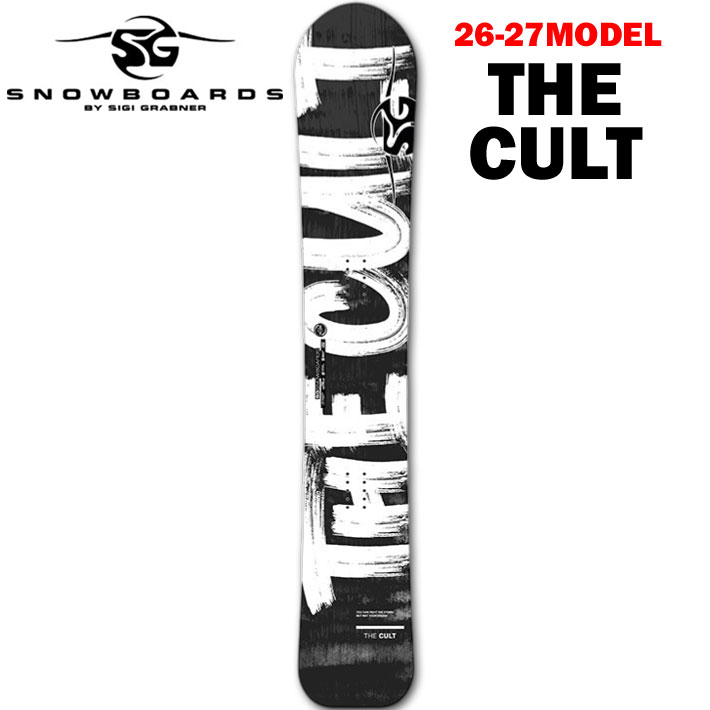 [予約商品] 26-27 SG スノーボード エスジー SNOWBOARDS THE CLUT 159cm 169cm カルト フリースタイル アルペン スノーボード 2026 2027 板 スノボ