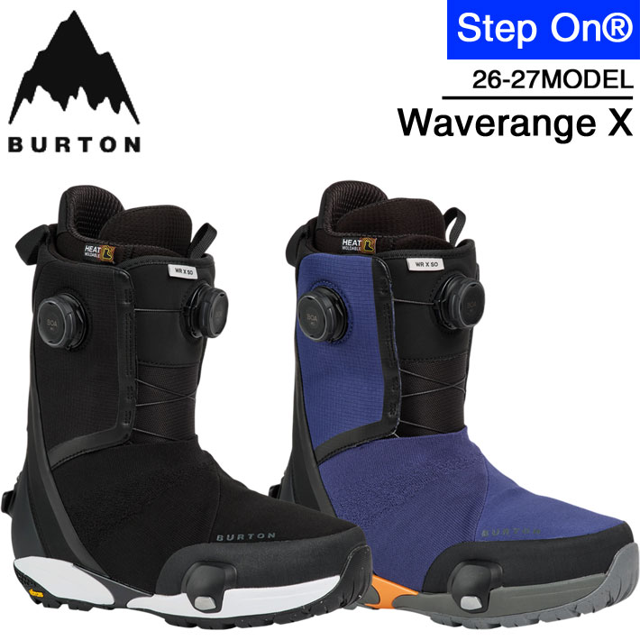 [即出荷] 26-27 BURTON ステップオン バートン ブーツ Step On メンズ Waverange X ウェイブレンジ エックス Wide ワイド スノーボード スノーブーツ スノボ 日本正規品 2026 2027
