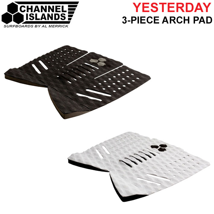2026 サーフィン デッキパッド チャンネルアイランド アルメリック YESTERDAY イエスタデイ 3ピース ARCH TAIL PAD Channel Islands Al Merrick トラクションパッド デッキパッチ 日本正規品