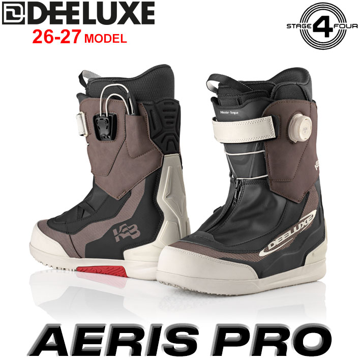[予約商品] 26-27 DEELUXE ブーツ AERIS PRO ディーラックス アエリス プロ ケビン・バックストローム S4 サーモインナー 熱成型 BOOTS スノーボード 2026 2027 日本正規品