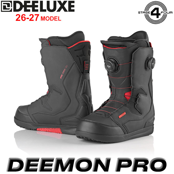 [予約商品] 26-27 DEELUXE ブーツ DEEMON PRO ディーラックス ディーモン プロ  S4 サーモインナー 熱成型 スノーボード 2026 2027 日本正規品