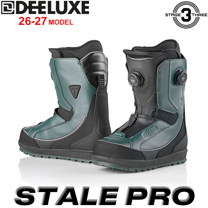 [予約商品] NEW 26-27 DEELUXE ブーツ STALE PRO ディーラックス ステイル プロ S3 サーモインナーライト BOOTS スノーボード 2026 2027 日本正規品