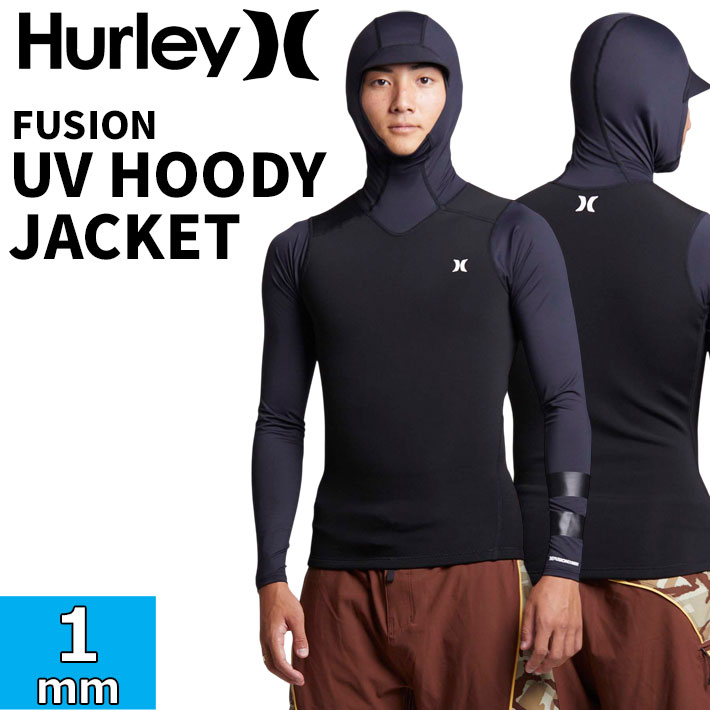2026 ハーレー ウェットスーツ メンズ ロングスリーブジャケット フード付き  [MZHJKF] Hurley FUSION UV HOODY JACKET  UPF50+