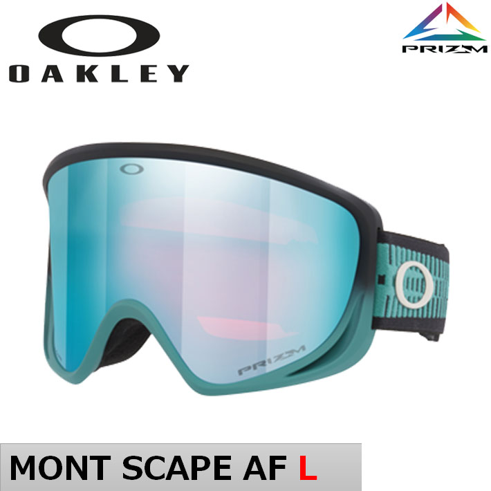 [予約商品] 26-27 オークリー ゴーグル OAKLEY MONT SCAPE L GOGGLE oo7149A-18 ASIA FIT モントエスケープ エル ラージフィット アジアンフィット スノーゴーグル スノボー スキー 日本正規品 2026 2027
