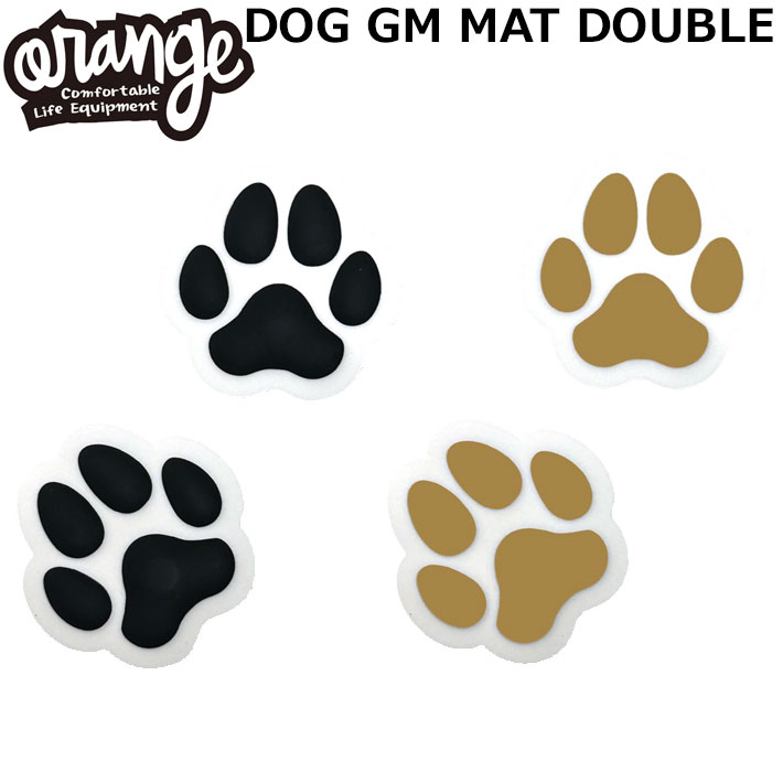 [予約商品] 26-27 ORAN’GE オレンジ DOG GM MAT DOUBLE デッキパッド ドッグ ジーエム マット ダブル 犬 肉球 スノーボード 110689