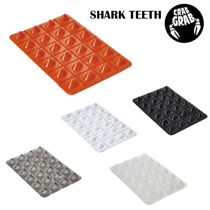 26-27 CRABGRAB スノーボードデッキパッド SHARK TEETH クラブグラブ スノーボード トラクション [メール便送料無料]