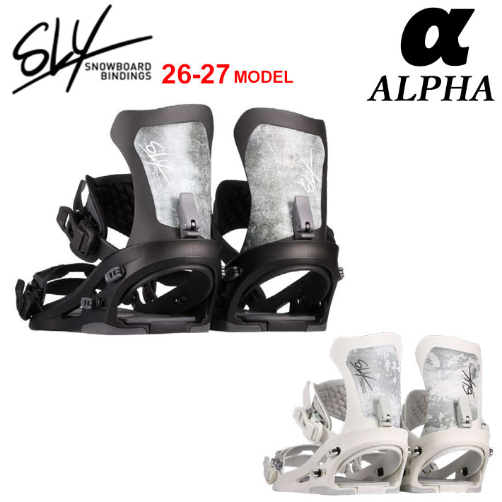 [予約商品] 26-27 SLY ビンディング α ALPHA スライ アルファ グラトリ グラトリ専用 BINDING スノーボード バインディング 堀内 礼 藤田 周 FLUX フラックス 2026 2027 日本正規品