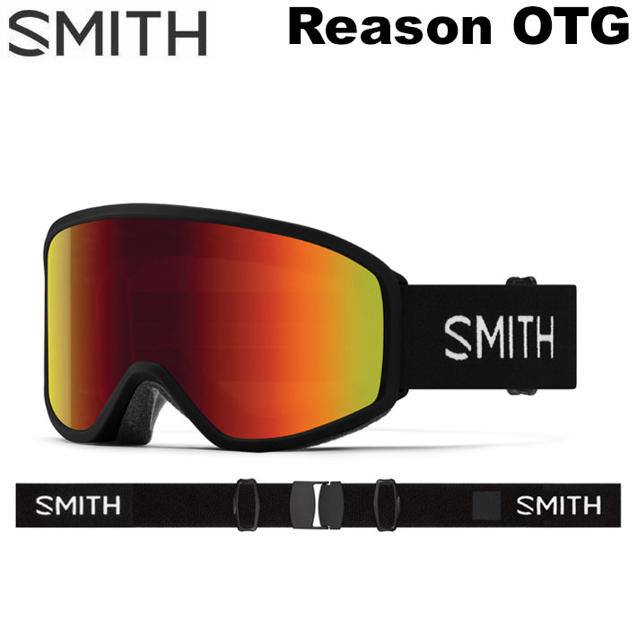 [予約商品] 26-27 SMITH ゴーグル スミス Reason OTG リーズン オーティージー Black アジアンフィット スノーボード 2026 2027 日本正規品 [010273140]