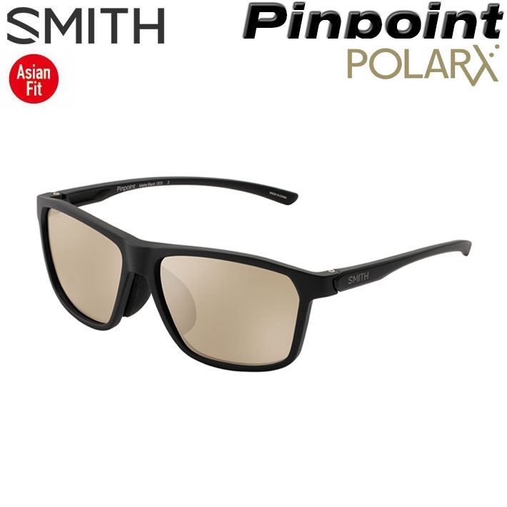 SMITH スミス サングラス 釣り [Pinpoint ピンポイント] Mirror ミラー ACTION POLAR アクションポーラ Hard＆Multi-Coat ハード＆マルチコート Asia Fit アジアンフィット 偏光レンズ フィッシング 日本正規品
