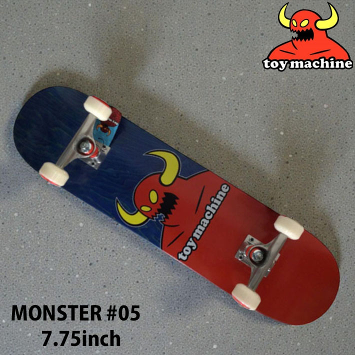 トイマシーン スケートボード コンプリート TOY MACHINE MONSTER #05 7.75inch [TM203] スケボー 完成品 組み立て済み