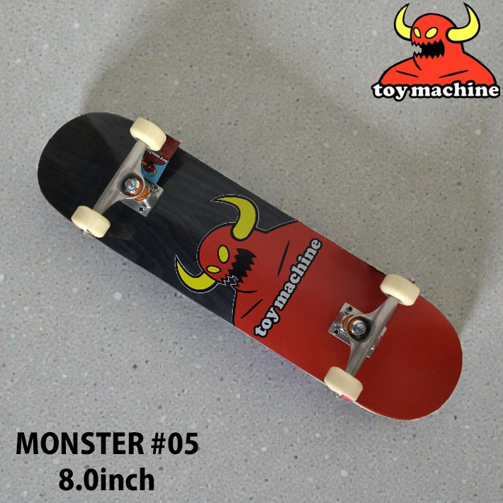 トイマシーン スケートボード コンプリート TOY MACHINE MONSTER #05 8.0inch [TM206] スケボー 完成品 組み立て済み