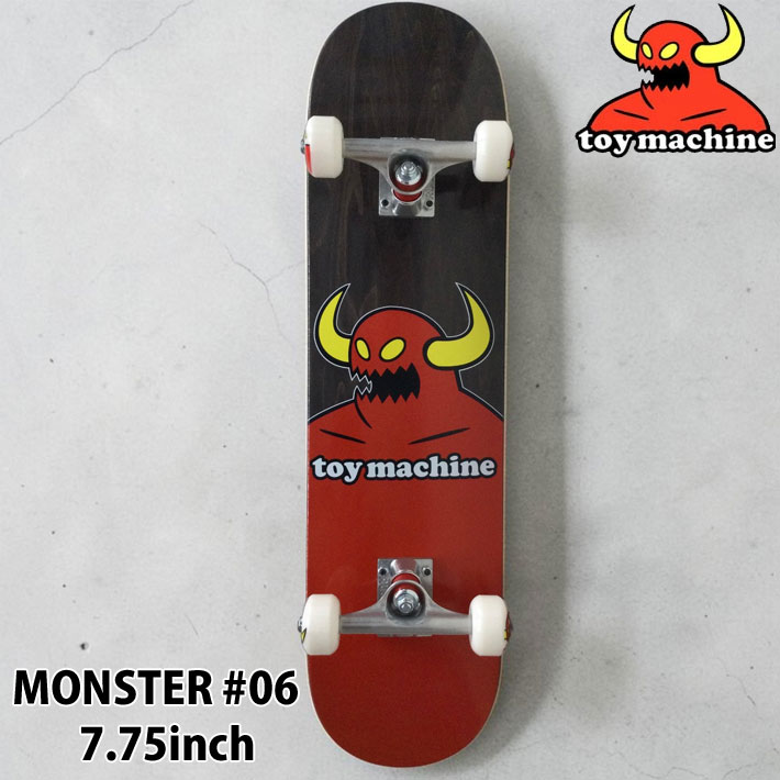 トイマシーン スケートボード コンプリート TOY MACHINE MONSTER #06 7.75inch [TM211] スケボー 完成品 組み立て済み C26001 