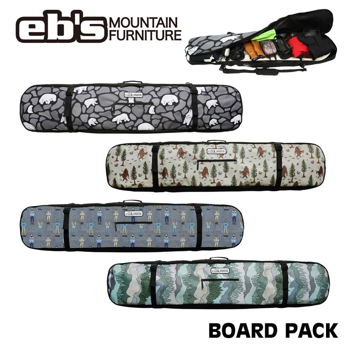 [予約商品] 26-27 eb's スノーボードケース ボードバッグ 4600344 BOARD PACK スノボケース エビス 2026 2027 ebs