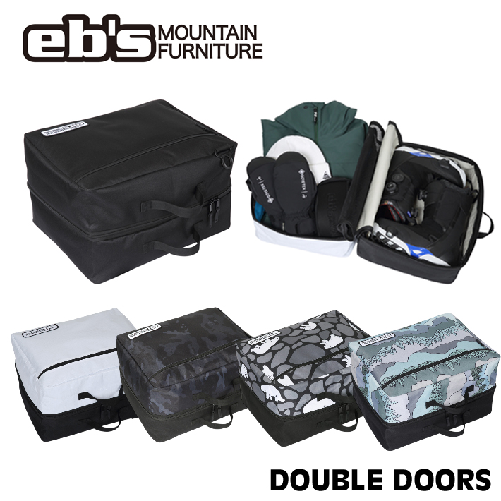 [予約商品] 26-27 eb's ダブルドアーズ 4600356 DOUBLE DOORS ブーツケース スポーツ スノボ アウトドア 旅行 エビス 2026 2027 ebs