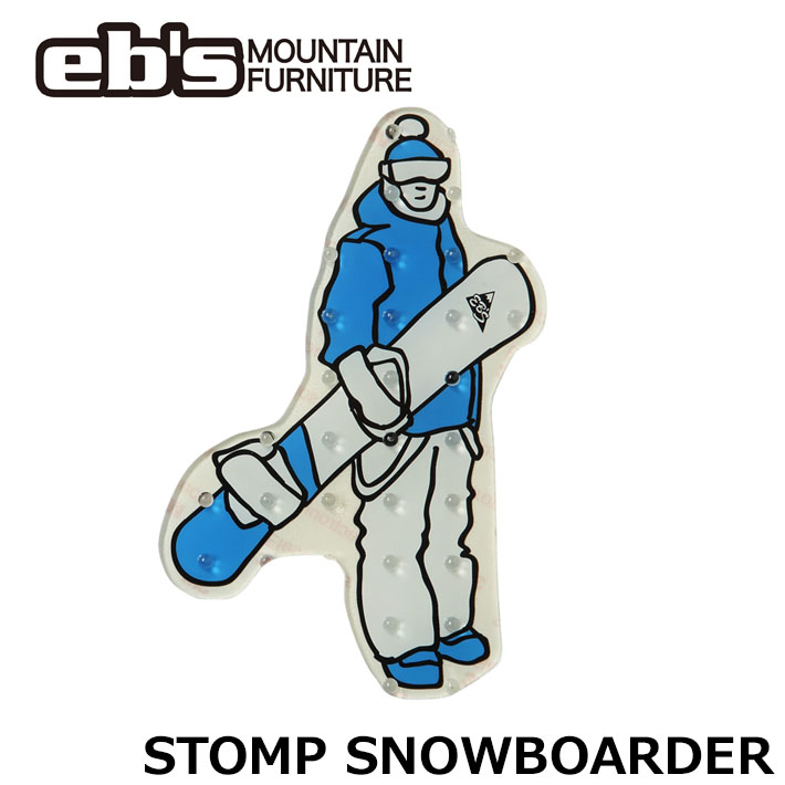 [予約商品] 26-27 eb's エビス スノーボード デッキパッド 4600513 STOMP SNOWBOARDER 2026 2027 ebs