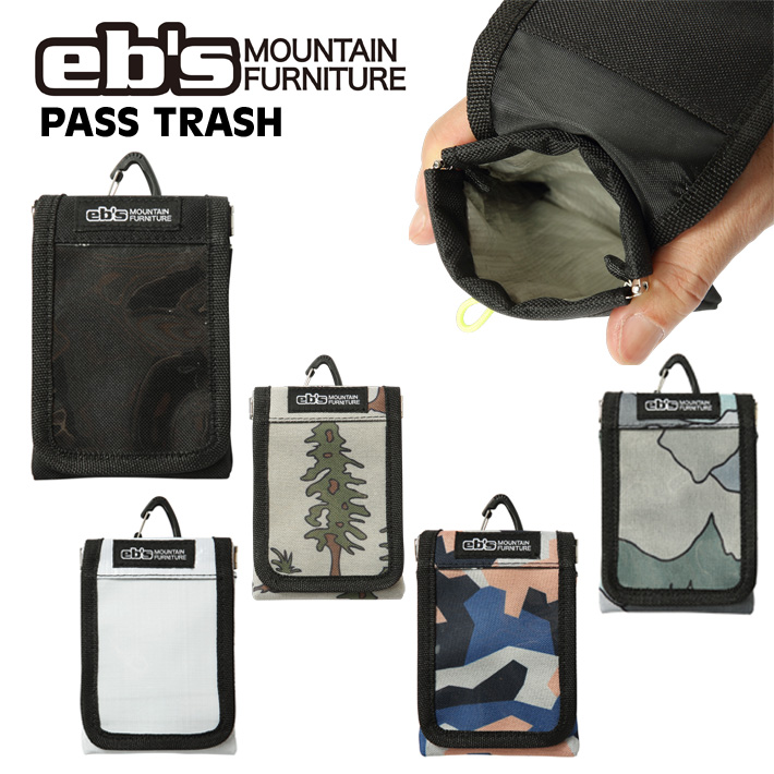 [予約商品] 26-27 eb's パスケース PASS TRASH 4600601 パストラッシュ リフト券ホルダー 腕 小物 鍵 エビス 2026 2027 ebs
