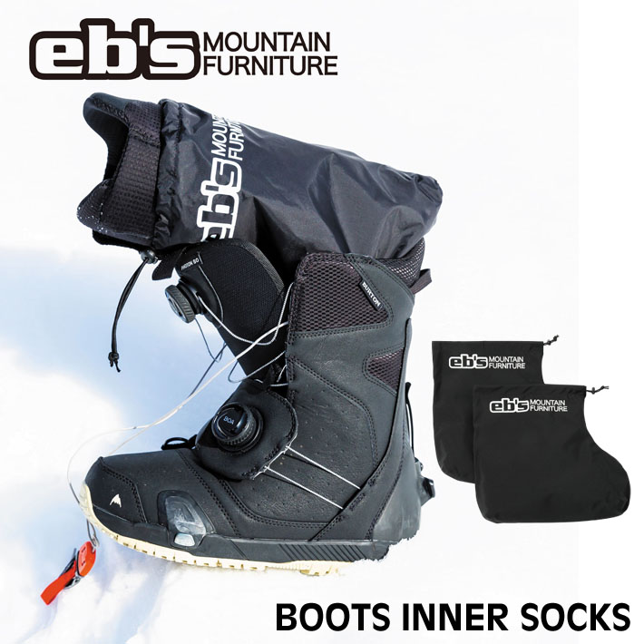 [予約商品] 26-27 eb's エビス BOOTS INNER SOCKS 4600807 ブーツインナーソックス 防水 水濡れ防止 2026 2027 ebs