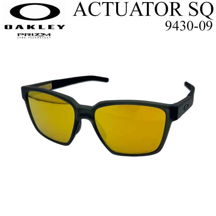 OAKLEY オークリー サングラス ACTUATOR SQ 9430-0957 アクチュエーター スクエアード プリズムレンズ 日本正規品