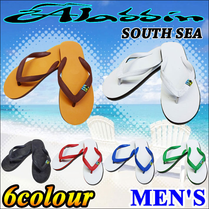[メール便送料無料] ALADDIN アラジン ビーチサンダル SOUTH SEA ALADDIN SANDALS MEN'S メンズ アラジン サウスシー サンダル
