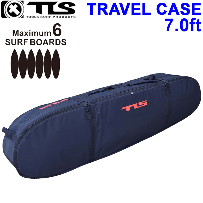 TOOLS ツールス 5/6 TRAVEL CASE トラベルケース サーフボードケース 7'0ft ファンボード 6本収納 ハードケース サーフィン