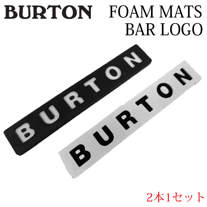 25-26 BURTON バートン スノーボード デッキパッド FOAM STOMP PAD BAR LOGO スノボー 滑り止め アクセサリー