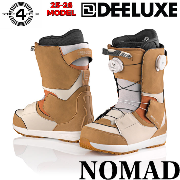 25-26 DEELUXE ブーツ NOMAD ディーラックス ノマド S4 サーモインナー 熱成型 BOOTS スノーボード 2025 2026 日本正規品