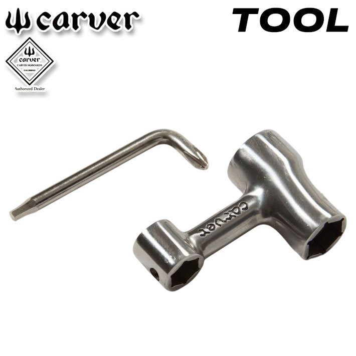 CARVER カーバー スケートボード ドライバー ツールキット TOOL KIT バレットツール レンチ プラスドライバー 六角レンチ 工具 サーフスケート
