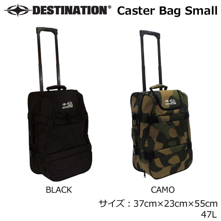 Destination ディスティネーション Caster Bag Small キャスターバッグ スモール 47L トラベルバッグ サーフトリップ 旅行