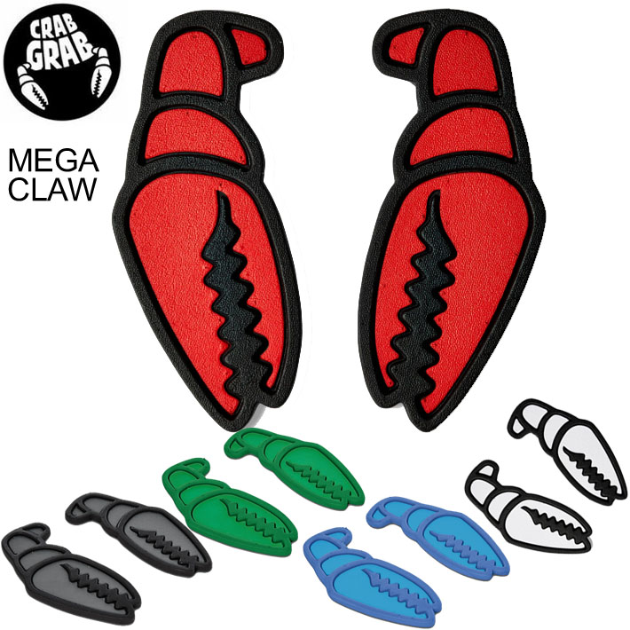  [予約] 25-26 CRABGRAB スノーボードデッキパッド MEGA CLAW クラブグラブ スノーボード トラクション [メール便送料無料] 