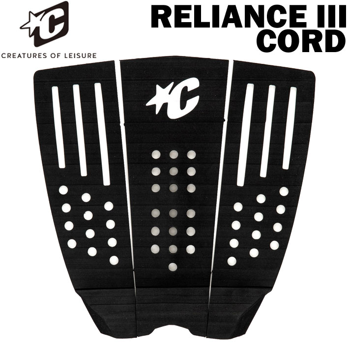 2025 クリエイチャー デッキパッド CREATURES RELIANCE III CORD リライアンス 3 コード 3ピース サーフィン デッキパッチ