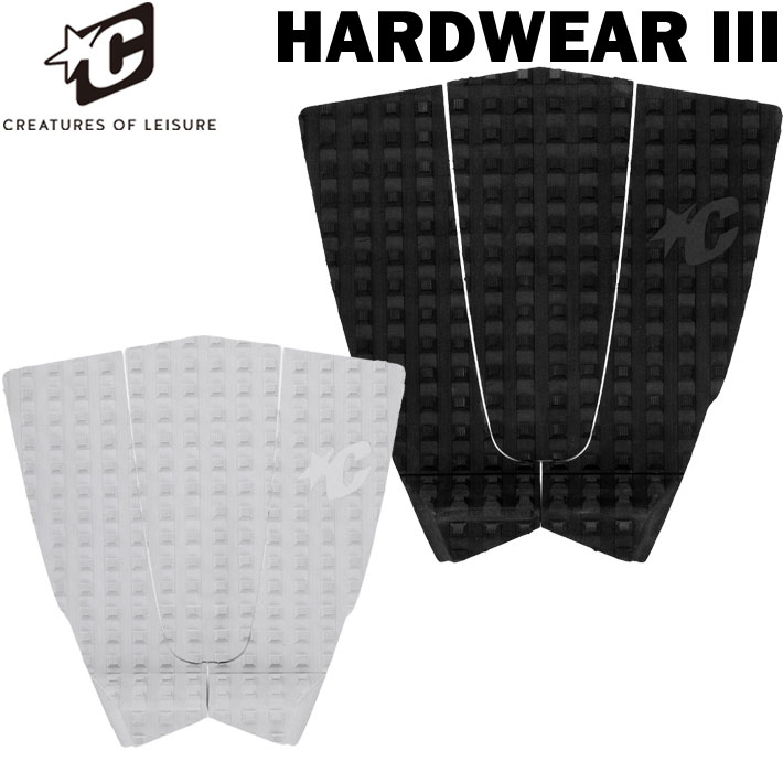 2025 クリエイチャー デッキパッド CREATURES HARDWEAR III ハードウェア 3 サーフィン 3ピース デッキパッチ トラクション