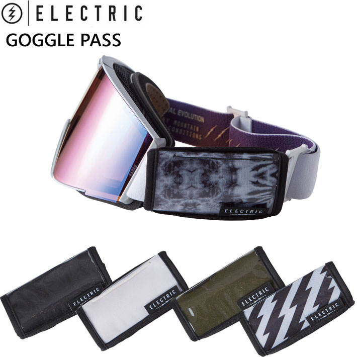 [在庫限り] 24-25 ELECTRIC エレクトリック スノーボード スキー ゴーグルパスケース  スノボ かっこいい