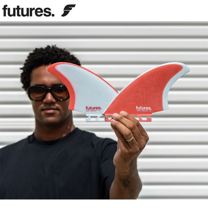 FUTURES FIN フューチャーフィン FIBER GLASS MIKEY FEBRUARY KEEL マイキーフェブラリー ツイン キール ツインフィン