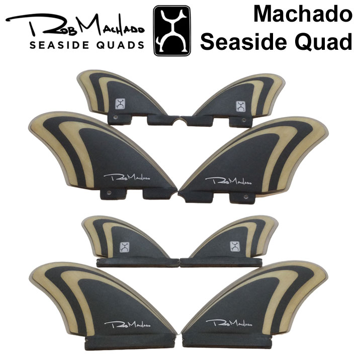 FIREWIRE ファイヤーワイヤー Machado Seaside Quad Fin マチャド シーサイド クアッドフィン [ future / FCS2 ] 4枚 クワッドフィン Rob Machado ロブ・マチャド シグネチャー サーフィン サーフボードフィン