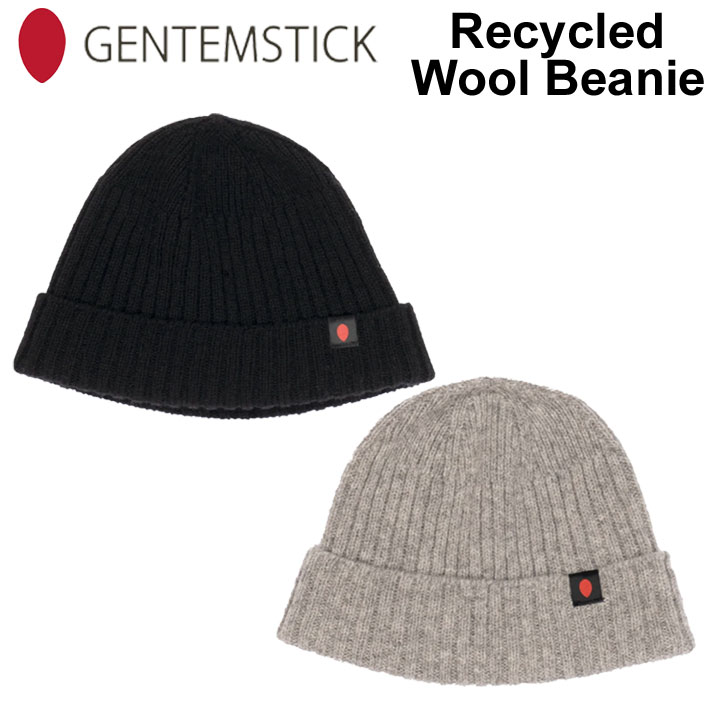 GENTEM STICK ゲンテンスティック Recycled Wool Beanie ビーニー ニット帽 ユニセックス メンズ レディース [メール便発送商品]