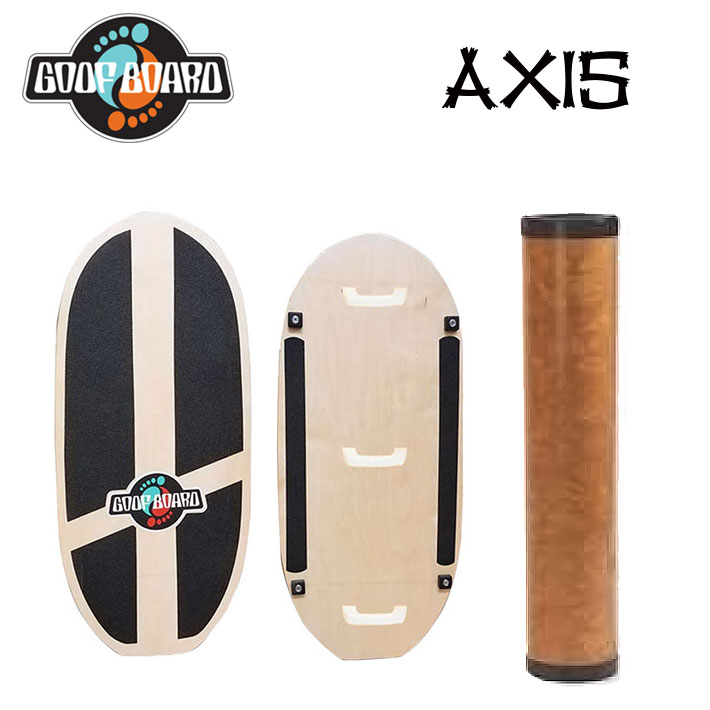 GOOF BOARD グーフボード AXIS アクシス [ 81cm x 37cm ] FREESTYLE バランスボード サーフィン トレーニング用品 [個別160]